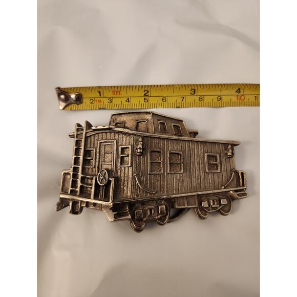79' Caboose Belt Buckle Limited Edition Great American Chicago Train #271 - Picture 4 of 6